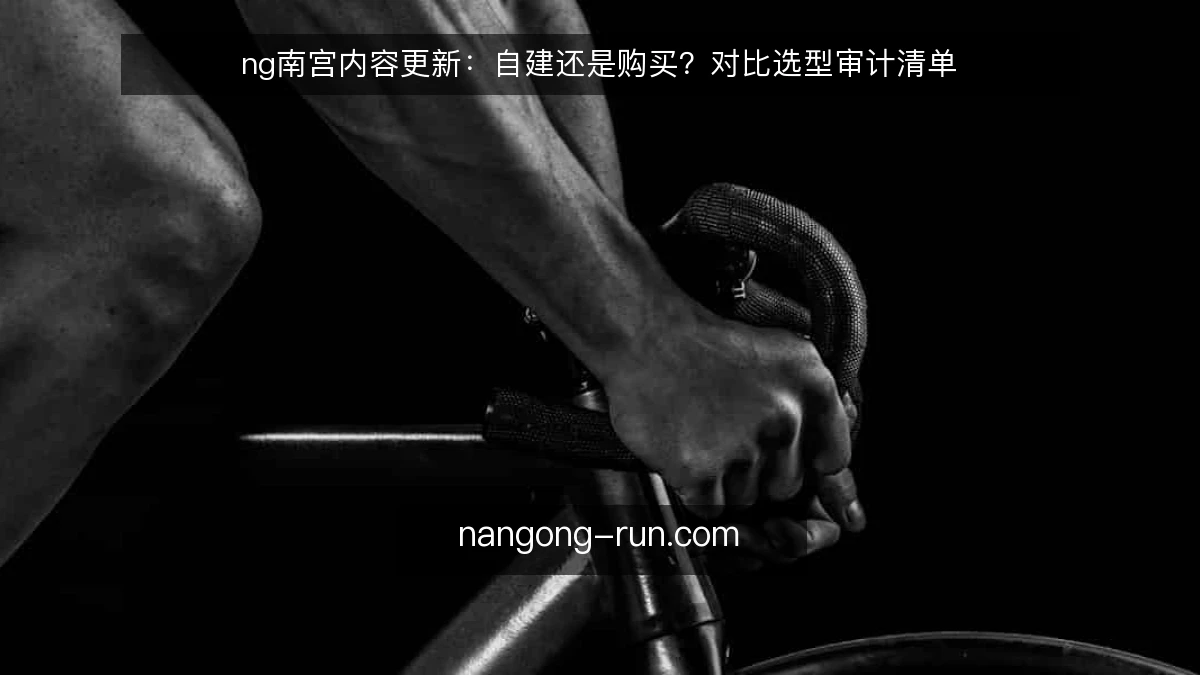 ng南宫内容更新:自建还是购买?对比选型审计清单