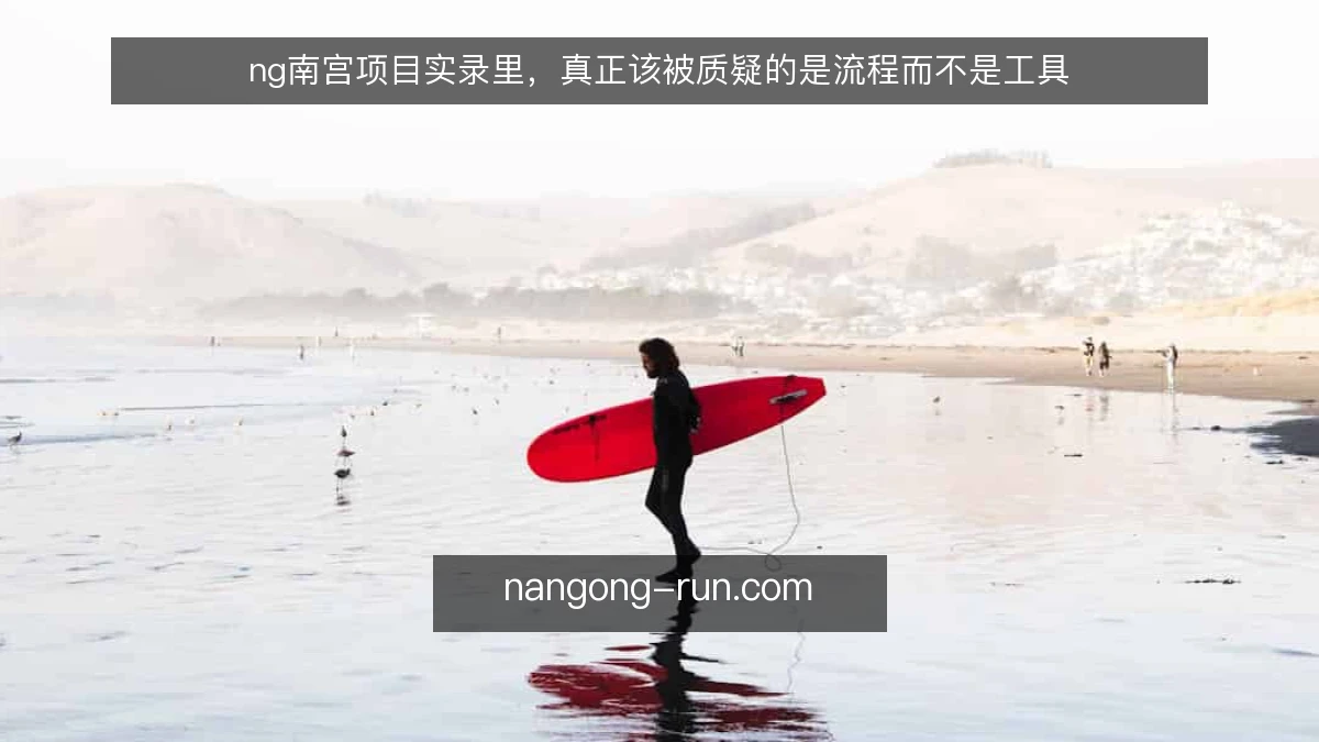 ng南宫项目实录里，真正该被质疑的是流程而不是工具